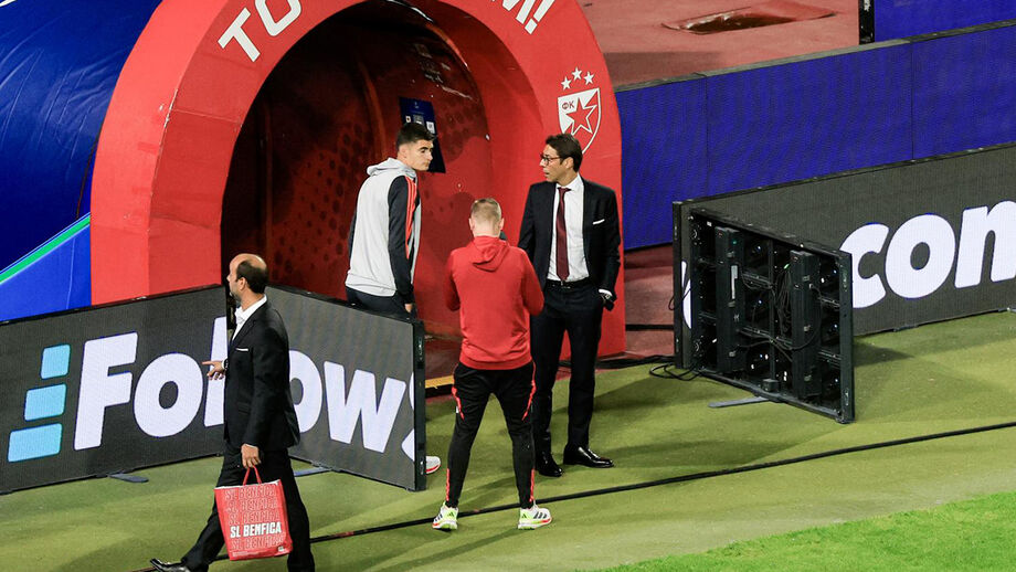 António Silva chegou à equipa  principal em 2022 e, desde  então, tem sido uma presença  regular no 11 das águias