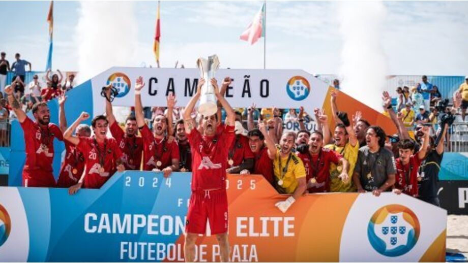Sótão vence Buarcos e conquista título de campeão nacional de futebol de praia