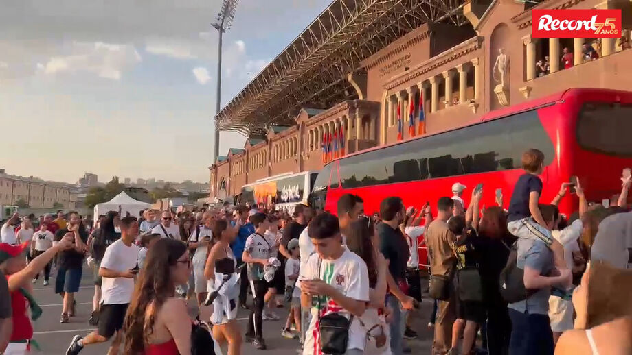 Ambiente de verdadeira euforia