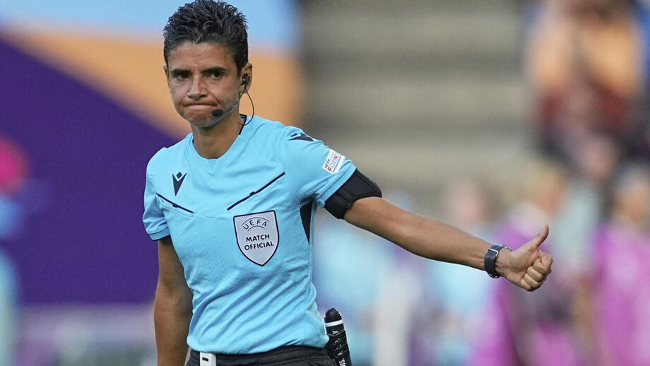 Catarina Campos será a árbitra principal do Ucrânia-Inglaterra