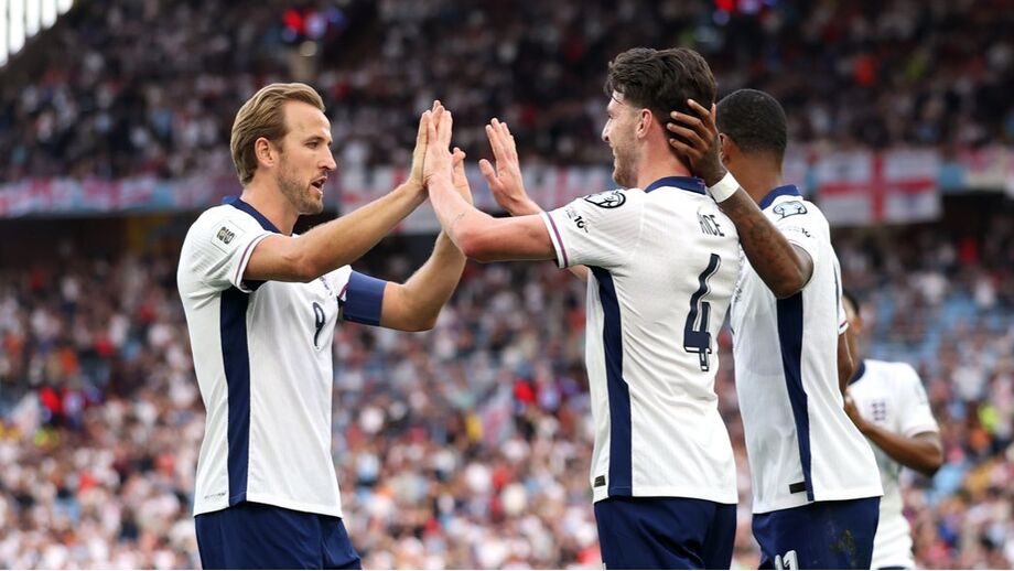 Kane festeja golo de Rice