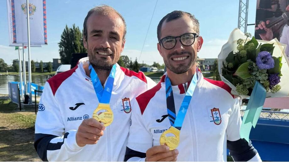 José Ramalho e Fernando Pimenta tetracampeões do Mundo de K2 maratonas