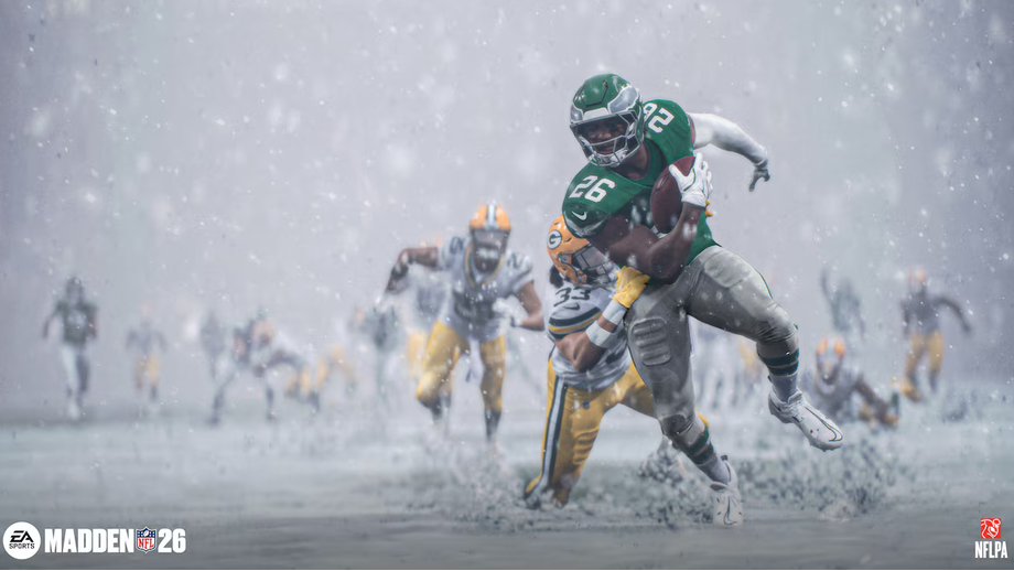 EA SPORTS Madden NFL 26: As condições de jogo na neve