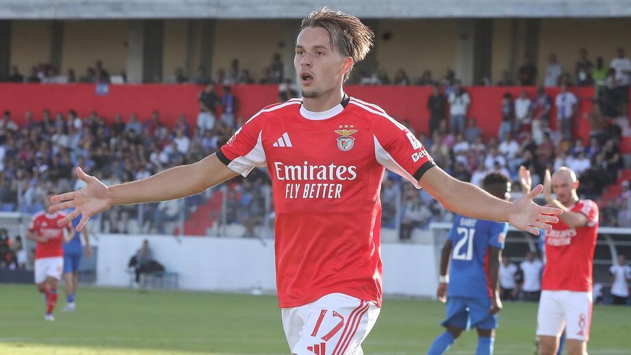Amar Dedic, lateral do Benfica