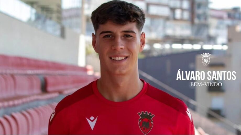 Álvaro Santos é reforço do Penafiel