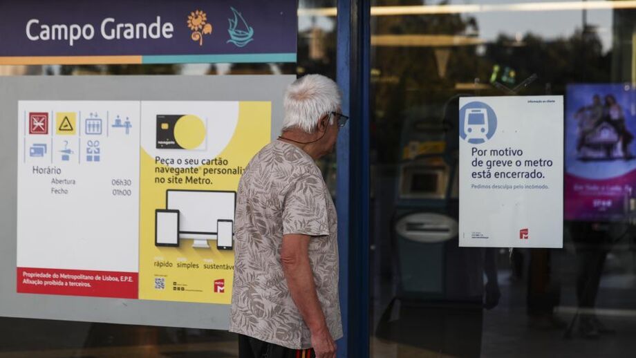 Metro de Lisboa vai voltar a parar na quinta-feira