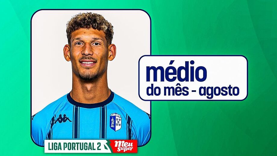 Mörschel, médio do Vizela, eleito o melhor de agosto na 2.ª Liga