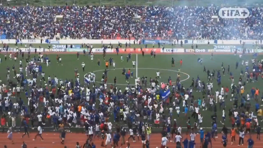 Loucura após o final do jogo