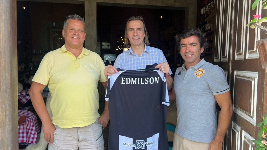 Nacional estabelece parceria com sociedade desportiva de Edmilson Pimenta
