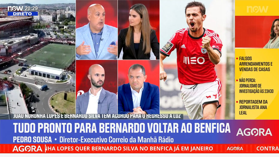 Declarações no programa Record na Hora