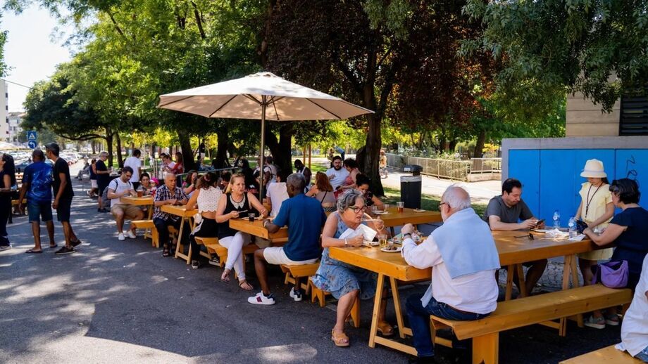 O festival gastronómico na Amadora destaca a multiculturalidade