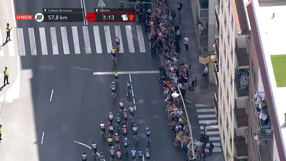 Num sprint intermédio