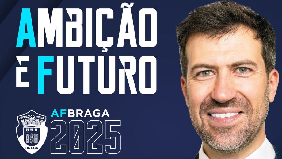 Pedro Sousa é o novo presidente da AF Braga