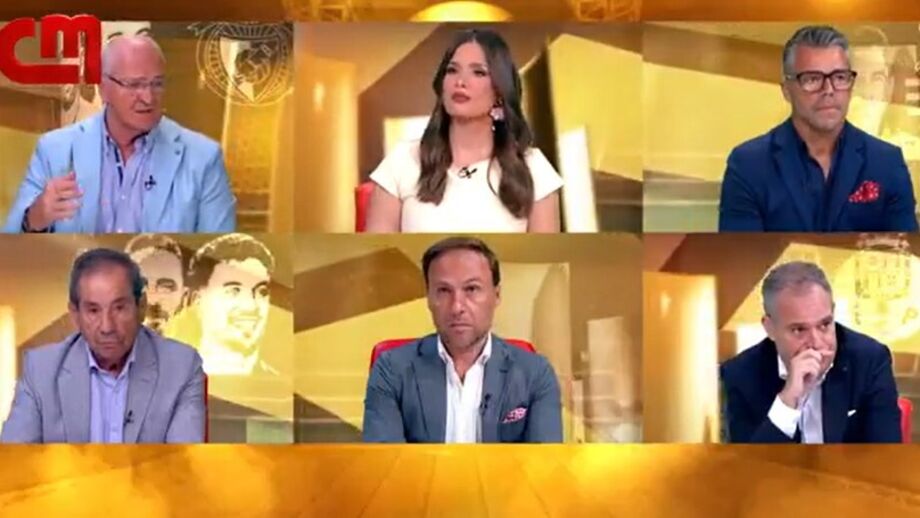 Comentador da CMTV sobre a jogada que envolve Gonçalo Inácio e Gustavo Sá, na primeira parte do Famalicão-Sporting.