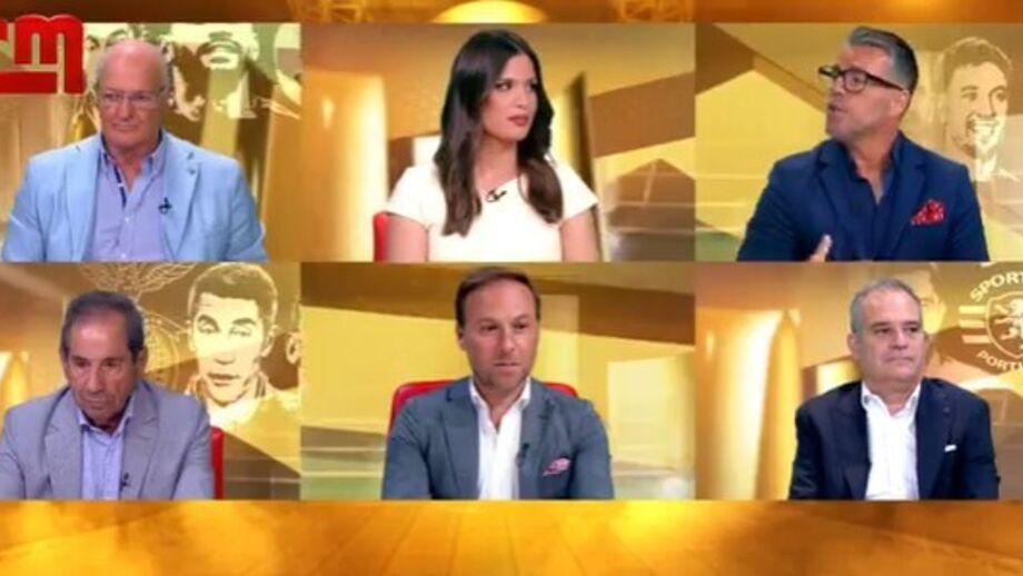 Comentador da CMTV sobre a jogada que envolve Gonçalo Inácio e Gustavo Sá