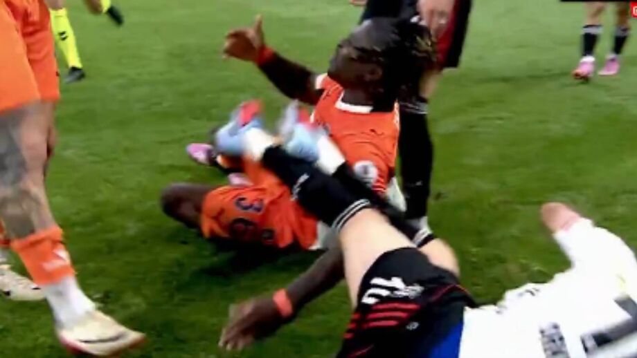Na vitória do Besiktas sobre o Basaksehir 