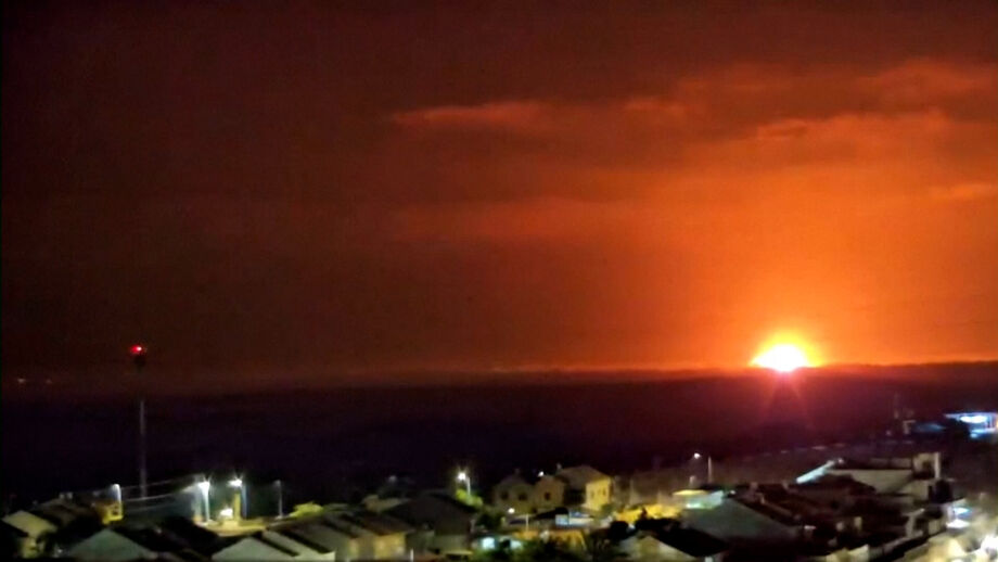 Durante a madrugada desta segunda-feira