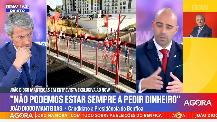 Candidato à presidência do Benfica alerta para as condições do recinto