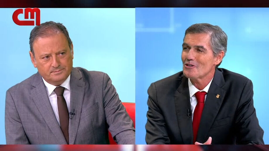 Candidato à presidência do Benfica em entrevista à CMTV