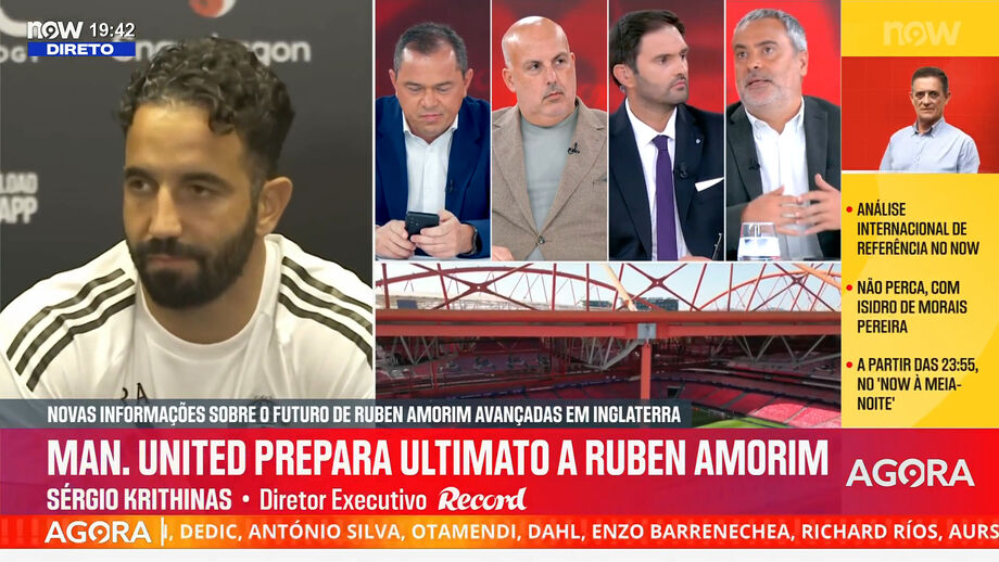 Sérgio Krithinas e Pedro Sousa analisam processo eleitoral do Benfica