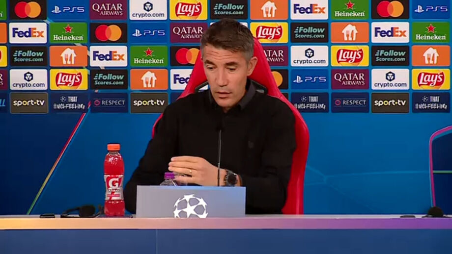 Treinador do Benfica coloca futuro nas mãos de Rui Costa