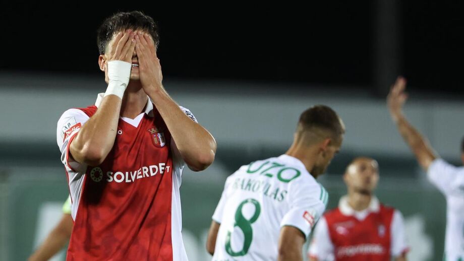 Pau Víctor, jogador do Sp. Braga