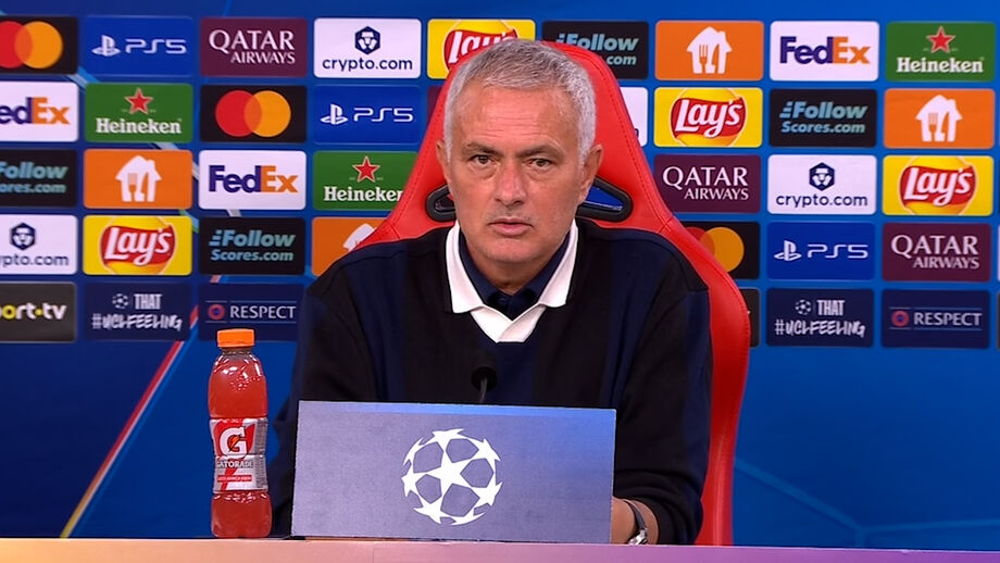 As palavras do 'Special One' em agosto, quando águias e Fenerbahçe se defrontaram no playoff da Champions