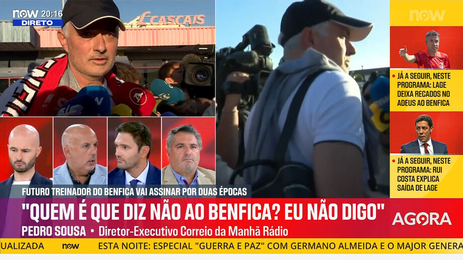Pedro Sousa revela mais detalhes sobre o contrato do treinador com as águias, assim como data da apresentação