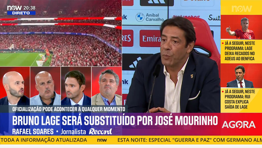 Bernardo Ribeiro, Pedro Sousa, Rafael Soares e David Novo fazem revelações no programa 'Record na Hora'