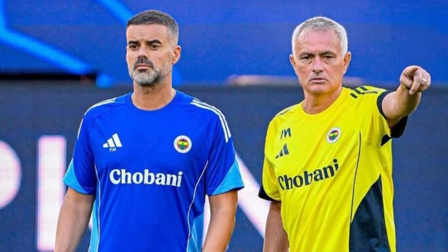 Pedro Machado com Mourinho quando estavam no Fenerbahçe