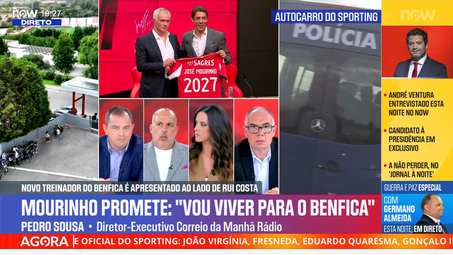 Diretor executivo da Correio da Manhã Rádio elogia o discurso do novo treinador do Benfica