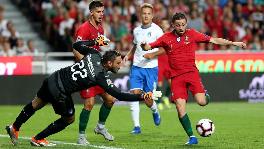 Bernardo Silva compara Donnarumma a Courtois