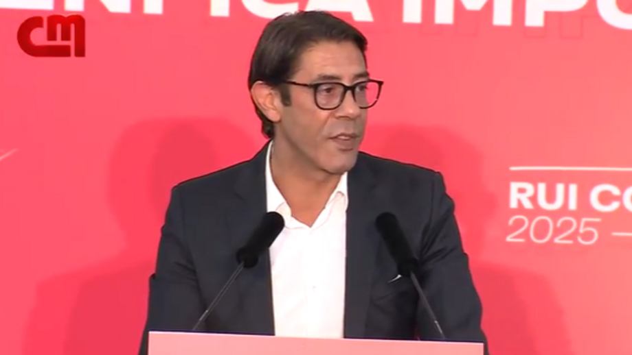 Presidente do Benfica iniciou esta sexta-feira a campanha eleitoral na casa do Benfica de Paredes, no norte do País