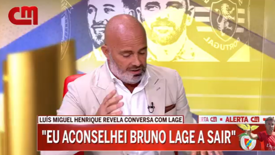 Luís Miguel Henrique diz que não representa o técnico neste processo com o Benfica pela forma como o clube tratou do dossiê