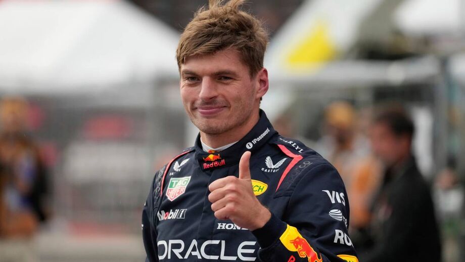 Max Verstappen, piloto da Red Bull, vai largar da pole em Baku