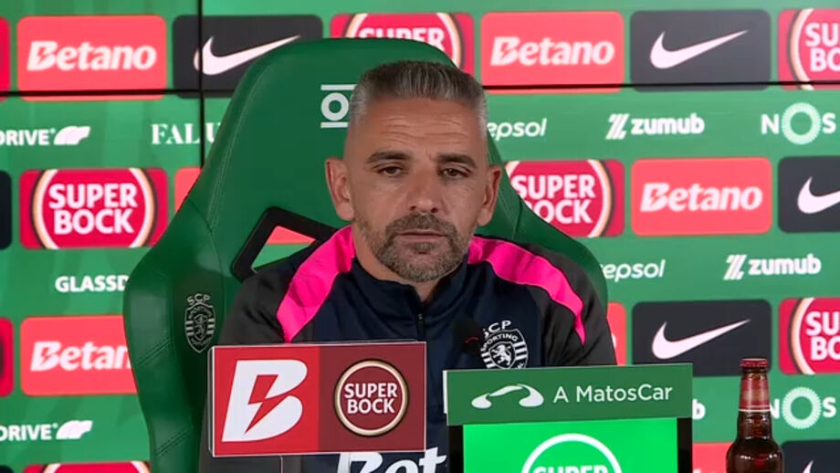 Treinador do Sporting sublinha que o seu foco é que o jovem jogador "seja mais forte a cada dia"