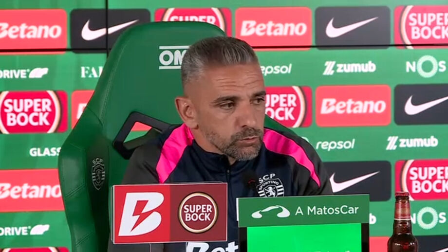 Treinador do Sporting aborda calendário apertado