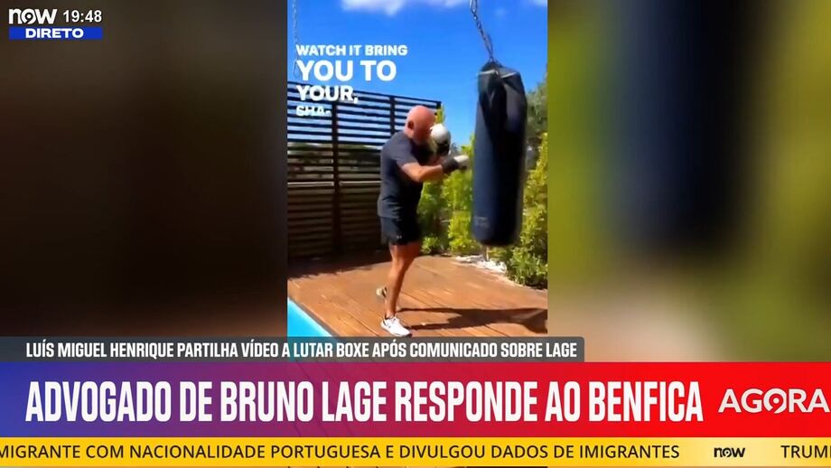 Luís Miguel Henrique mostra-se a treinar ao som da música dos Guns N' Roses