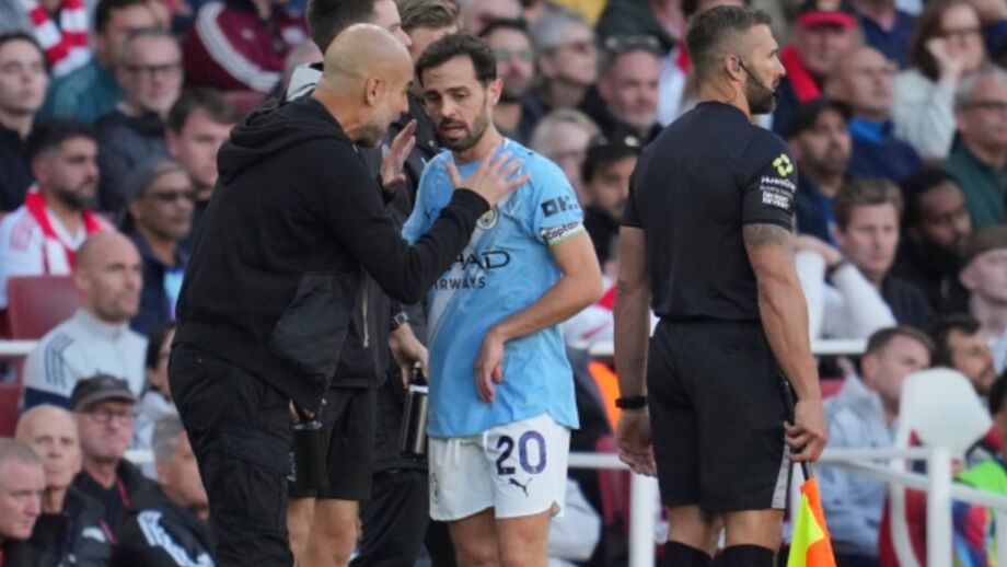 Bernardo Silva critica calendário após jogo com o Arsenal