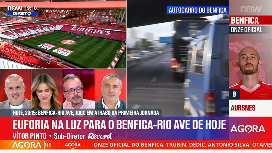 Subdiretor de Record e as palavras do treinador do Benfica