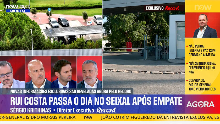 Sérgio Krithinas, diretor executivo de Record, revela mais detalhes do que se passou no Seixal