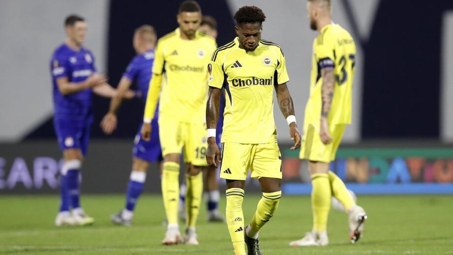 Fenerbahçe perde com Dínamo Zagreb