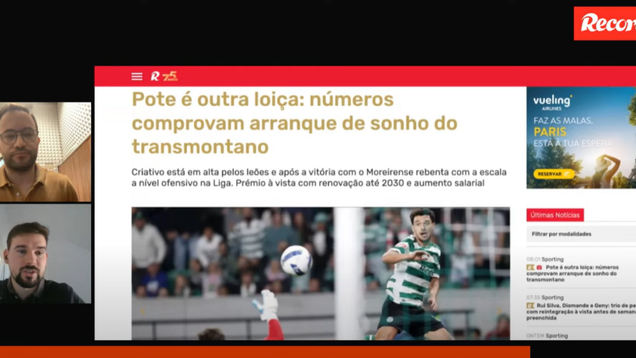 Os temas que marcam a atualidade desportiva esta quinta-feira