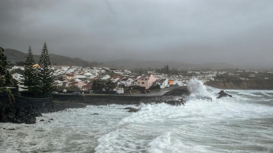 Mau tempo nos Açores