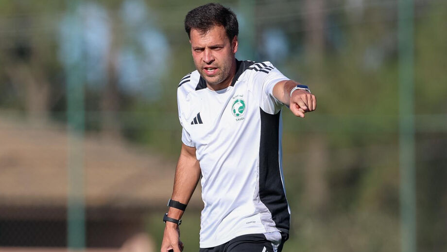 Tiago Farinha, treinador-adjunto principal da seleção sub-20 da Arábia Saudita 