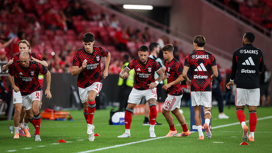 Benfica prepara jogo com o Gil Vicente no Estádio da Luz