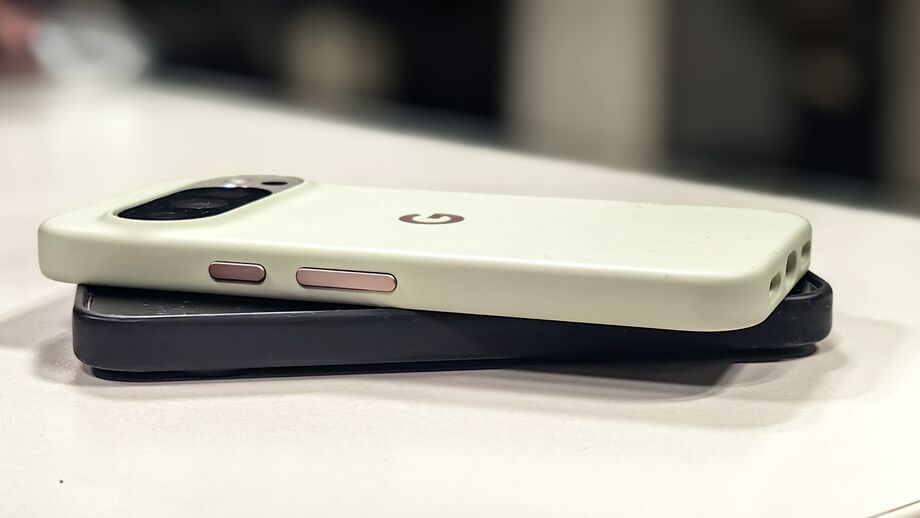 O Pixel 10 Pro com o Pixel 9 Pro