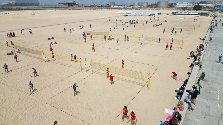 Estádio de Praia em Matosinhos acolhe Campeonato Nacional de Gira-Praia
