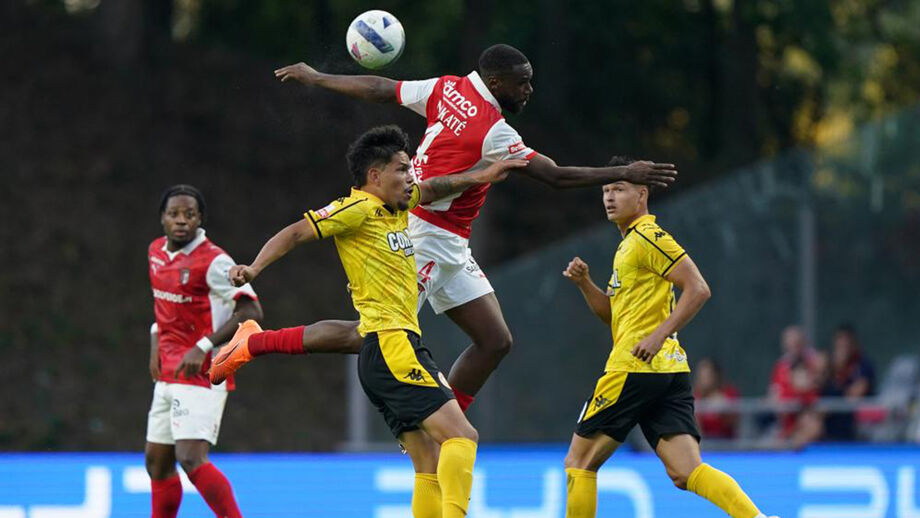 Jogo entre Sp. Braga e Nacional é o líder em tempo útil