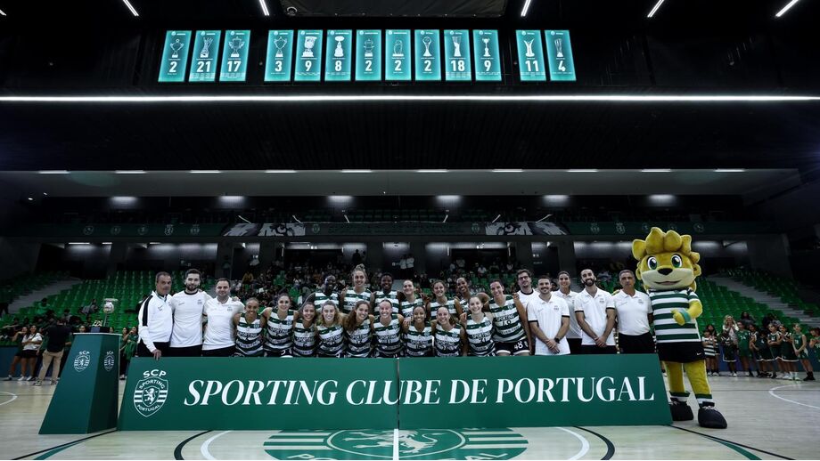 Equipa feminina do Sporting